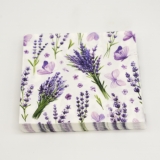 Lavender with Violet Butterflies