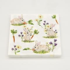 Bunnies with Carrots