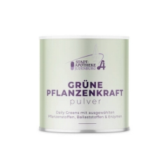 Grüne Pflanzenkraft Pulver